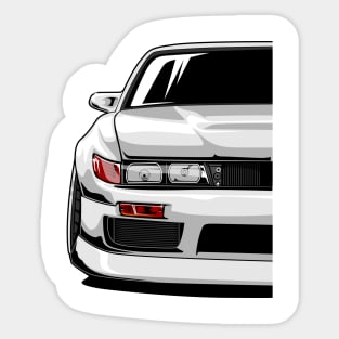 silvia front face Sticker